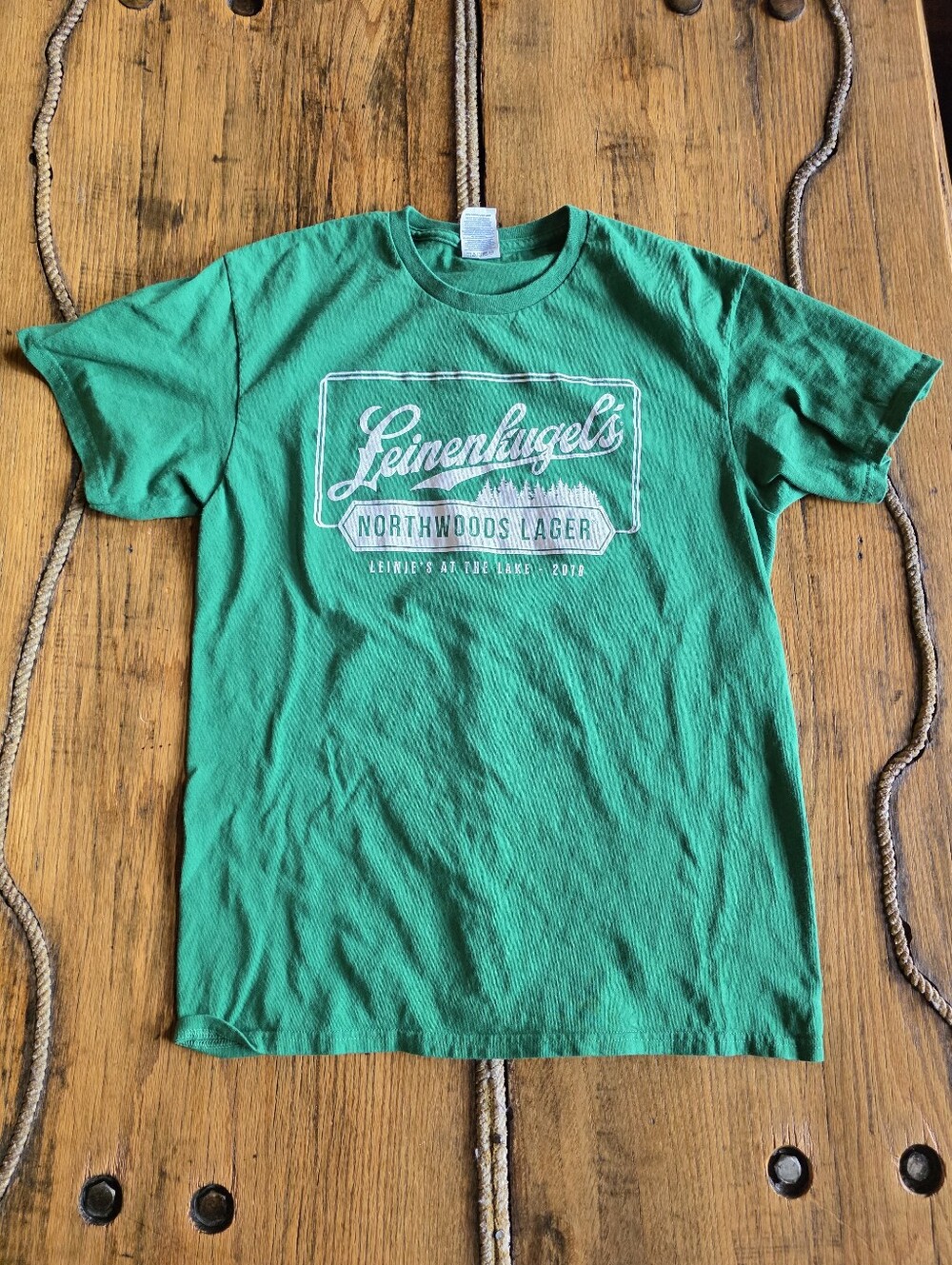 Green Leinenkugels Northwoods Lager Graphic Tee - Men Medium